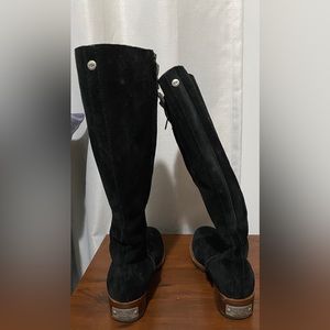 Uggs Black and Brown heel